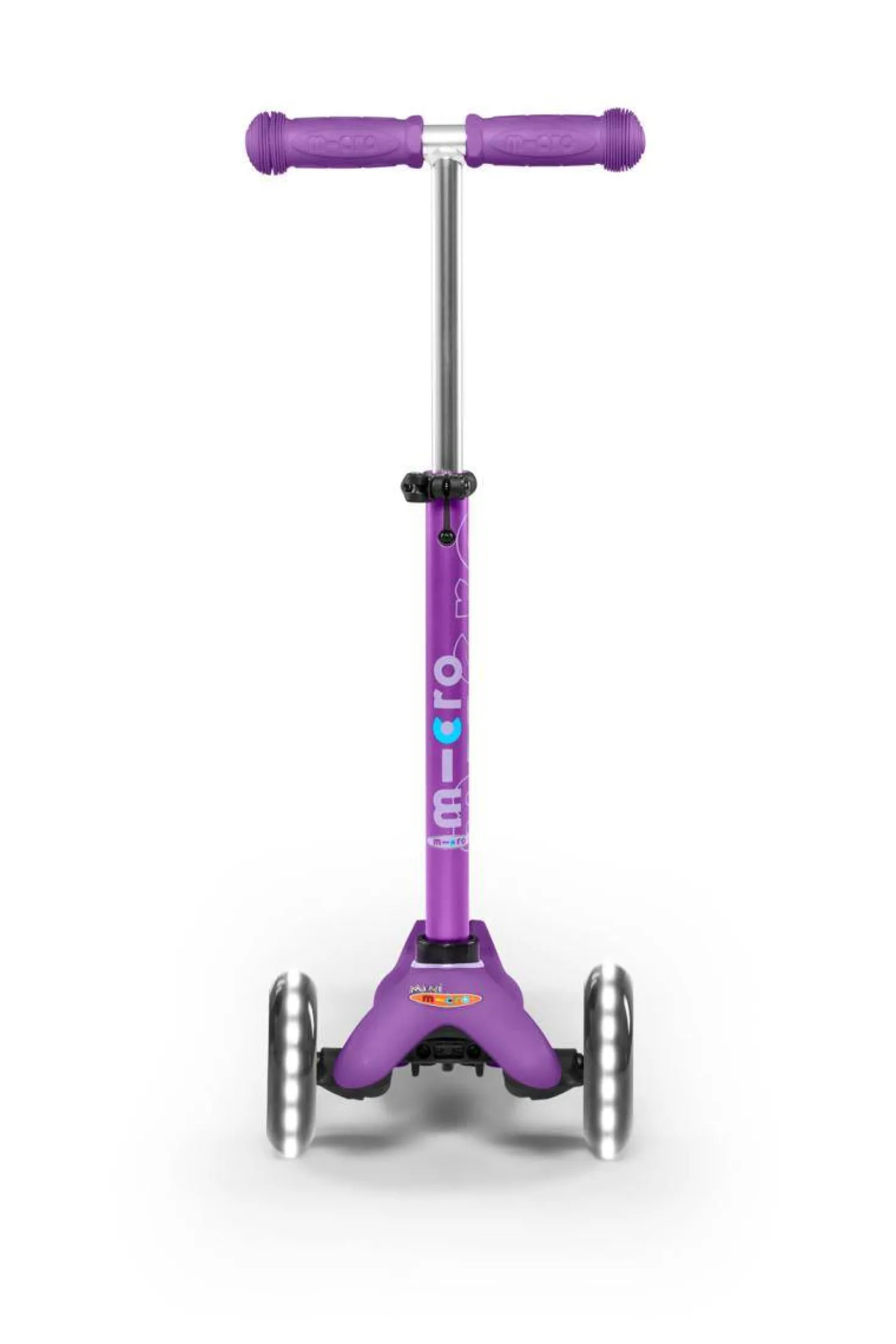 Patinete Mini Deluxe LED · Lila