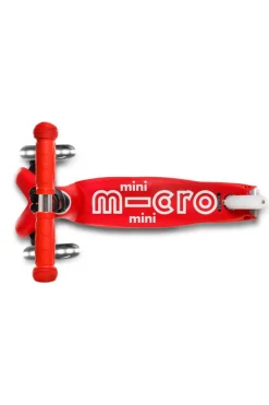 Patinete Mini Deluxe LED · Rojo