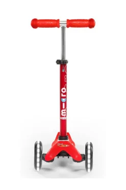 Patinete Mini Deluxe LED · Rojo