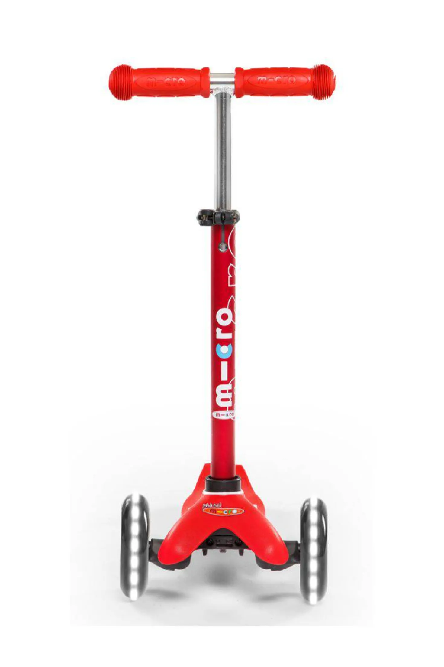 Patinete Mini Deluxe LED · Rojo