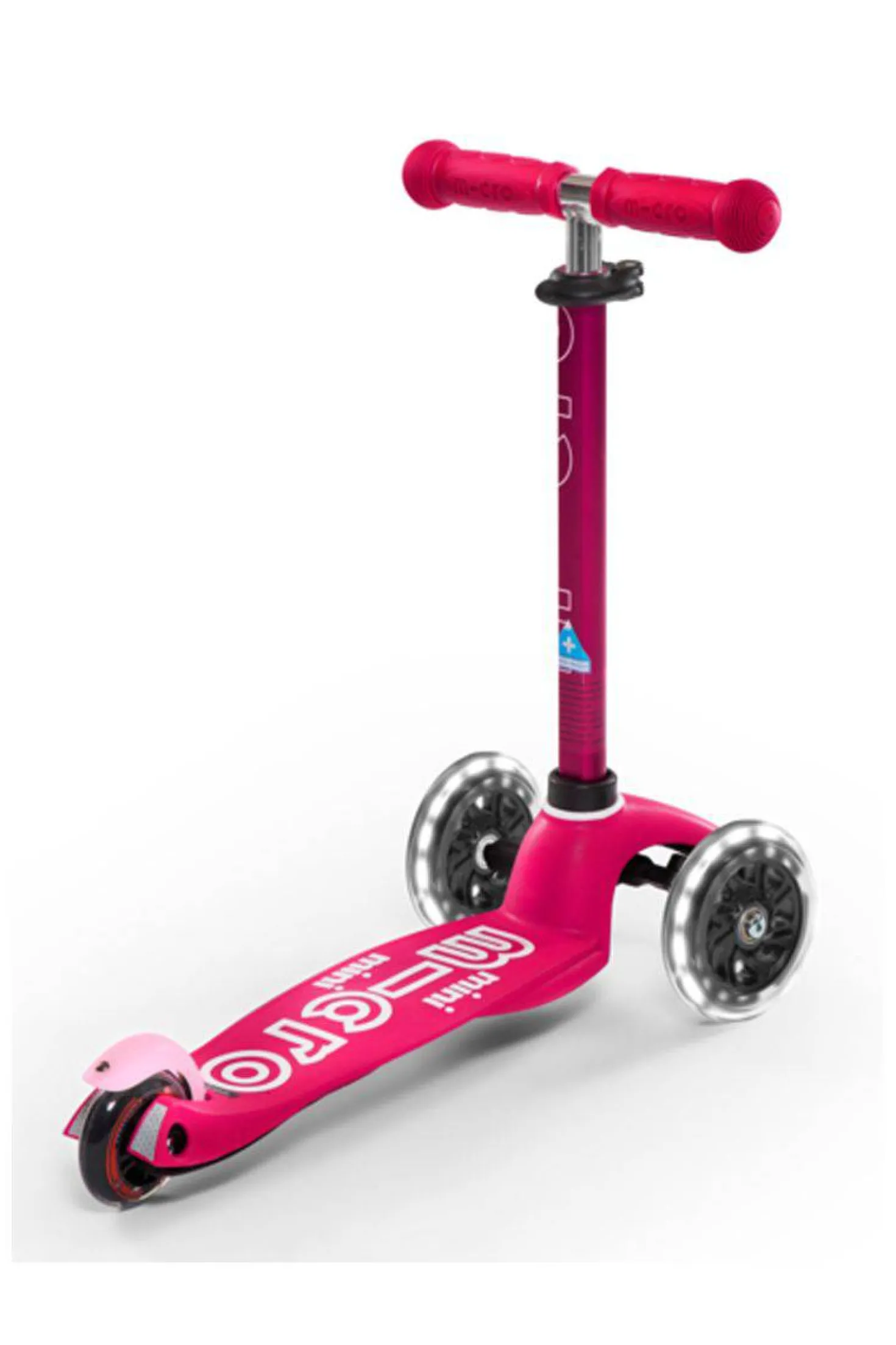Patinete Mini Deluxe LED · Rosa