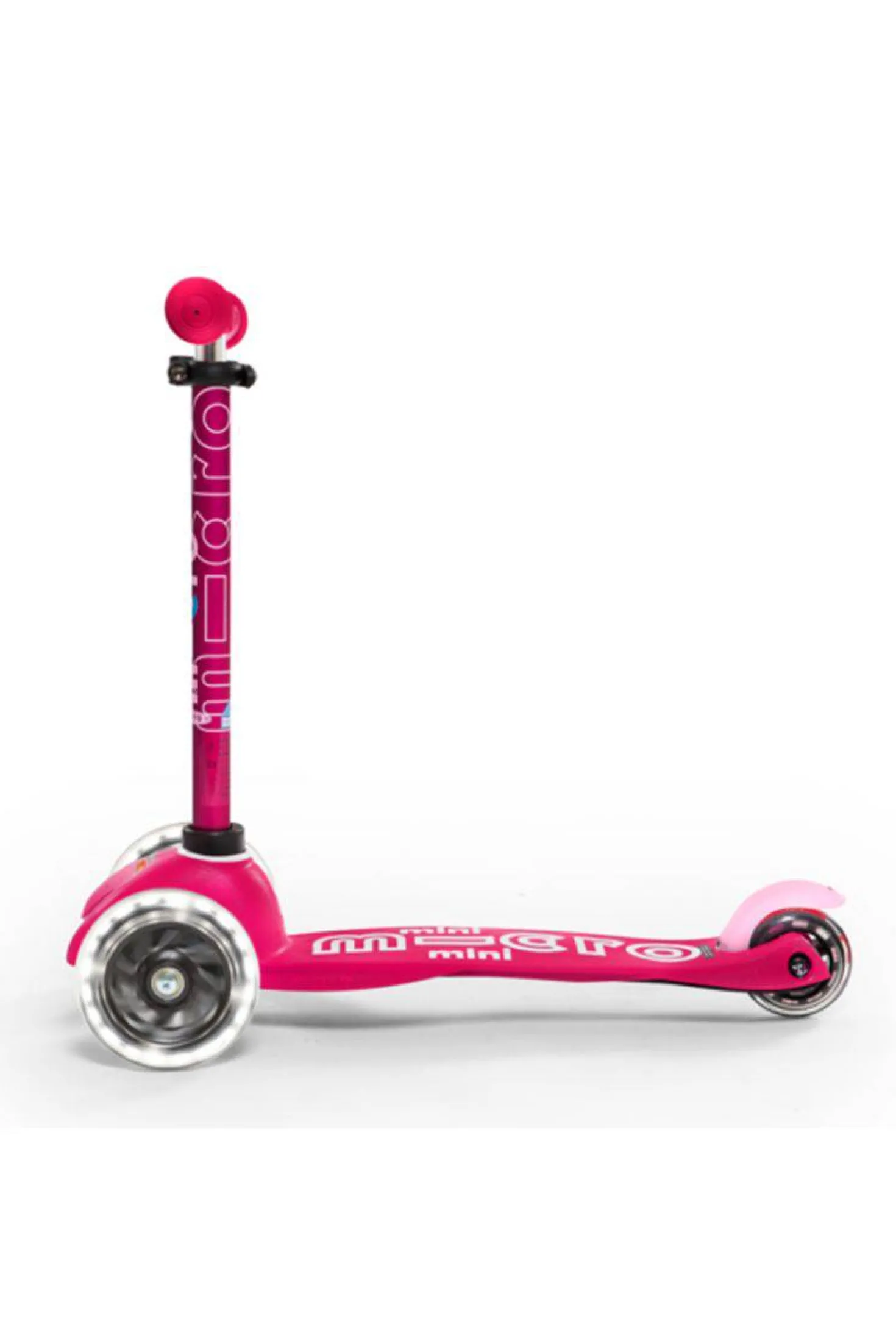 Patinete Mini Deluxe LED · Rosa