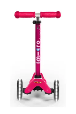 Patinete Mini Deluxe LED · Rosa