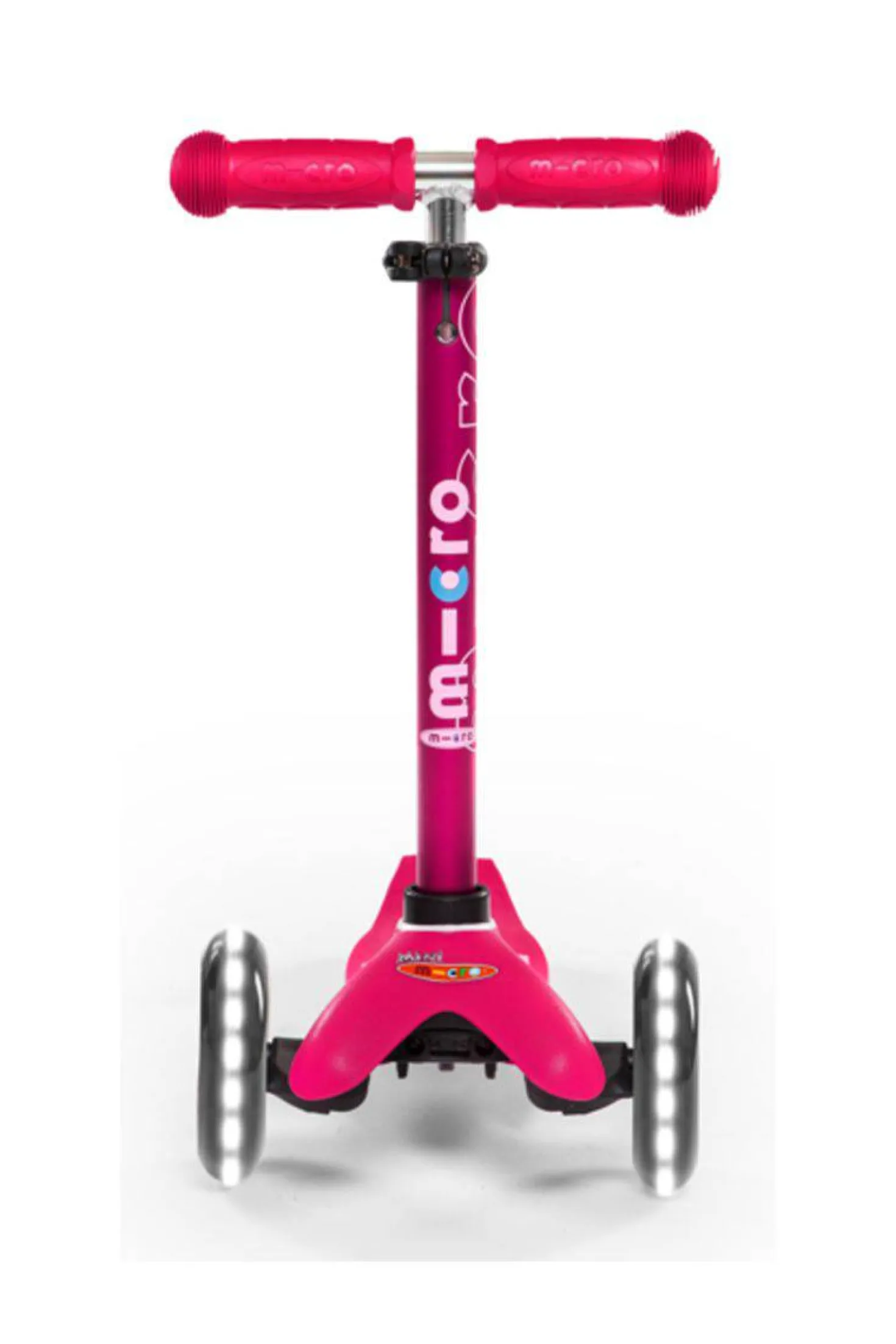 Patinete Mini Deluxe LED · Rosa