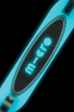 Patinete Sprite Glow LED · Blanco/Azul