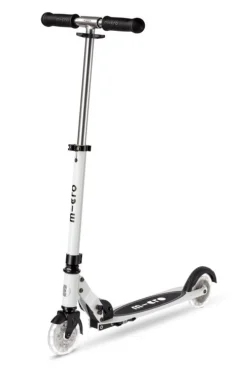 Patinete Sprite Glow LED · Blanco/Azul
