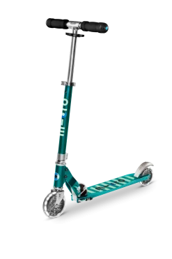Patinete Sprite LED · Aqua Stripe