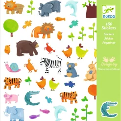 Pegatinas Animales · Djeco