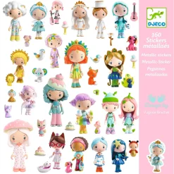 Pegatinas El pequeño mundo de las Tinyly · Djeco