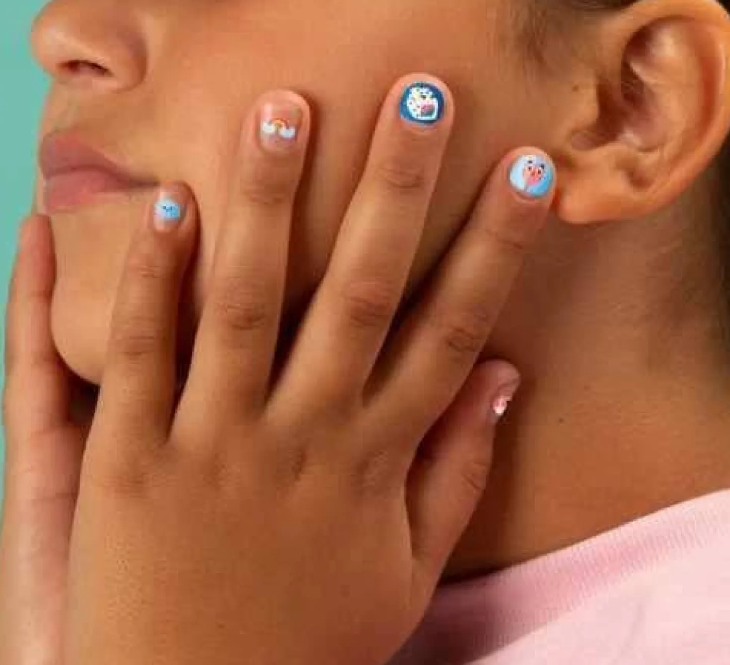Pegatinas OMY para uñas Unicornio