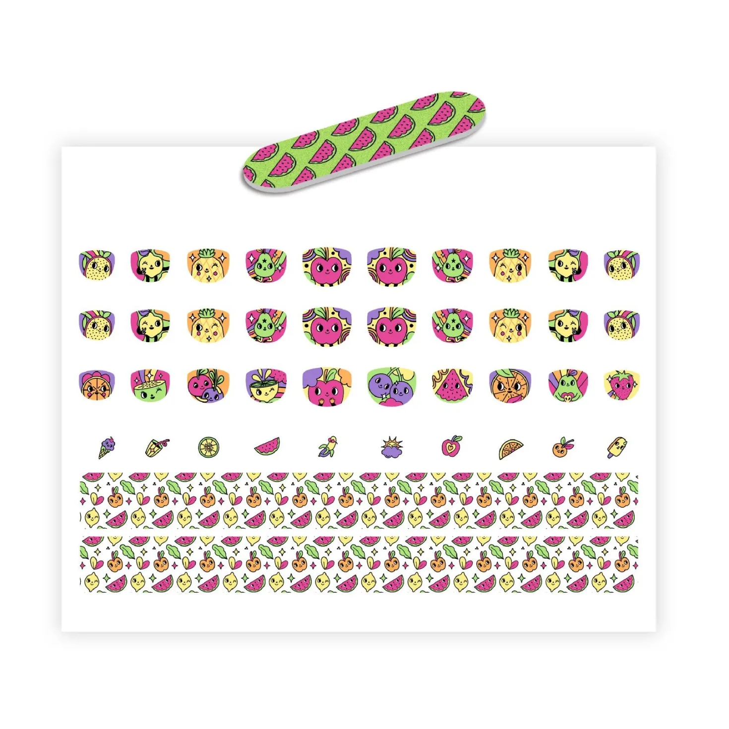 Pegatinas para uñas Energía · Djeco
