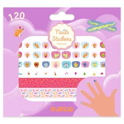 Pegatinas para uñas Feliz Cumpleaños · Djeco