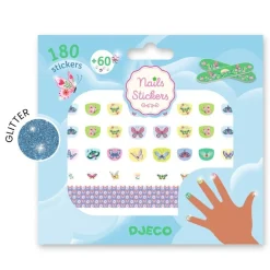 Pegatinas para uñas Mariposas de primavera · Djeco