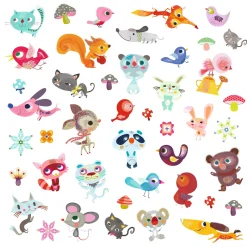 Pegatinas Pequeños Amigos · Djeco