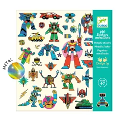 Pegatinas Robots · Djeco