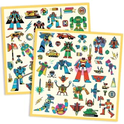 Pegatinas Robots · Djeco