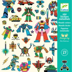 Pegatinas Robots · Djeco