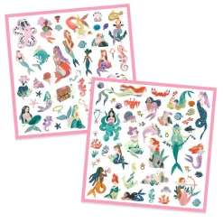 Pegatinas Sirenas Brillantes · Djeco