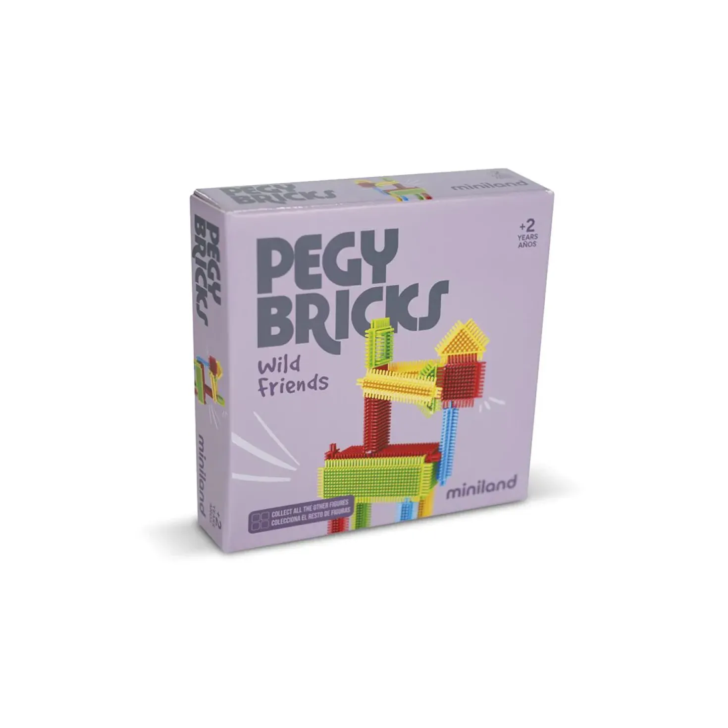Pegy Bricks Wild Friends · Miniland