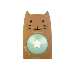 Pelota Glitter Azul 15 cm · Ratatam