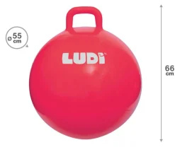 Pelota saltarina XXL roja · Ludi