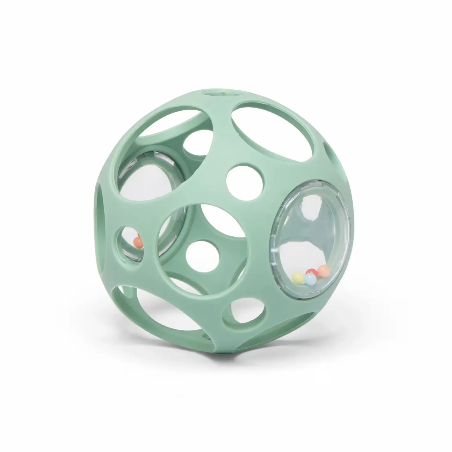 Pelota sensorial con sonajero · Little L
