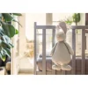 Peluche Luz-Sonido Conejo Moonie Gris/Rosa