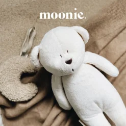 Peluche Luz-Sonido Oso Orgánico Moonie 2.0 Polar Natur