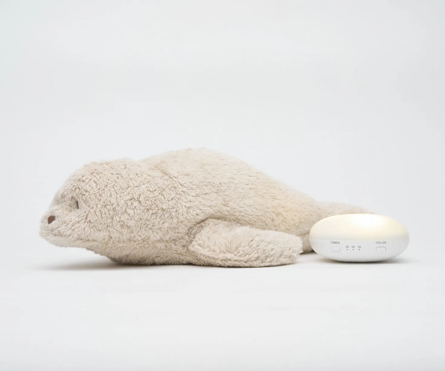 Peluche Luz - Sonido Seal Orgánico Moonie 2.0 Sand
