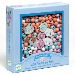 Perlas de Madera Arco Iris · DJECO