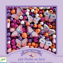 Perlas de Madera Mariposas · DJECO