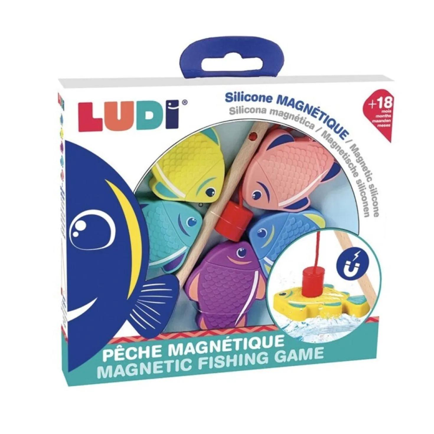 Pesca magnética para baño · LUDI