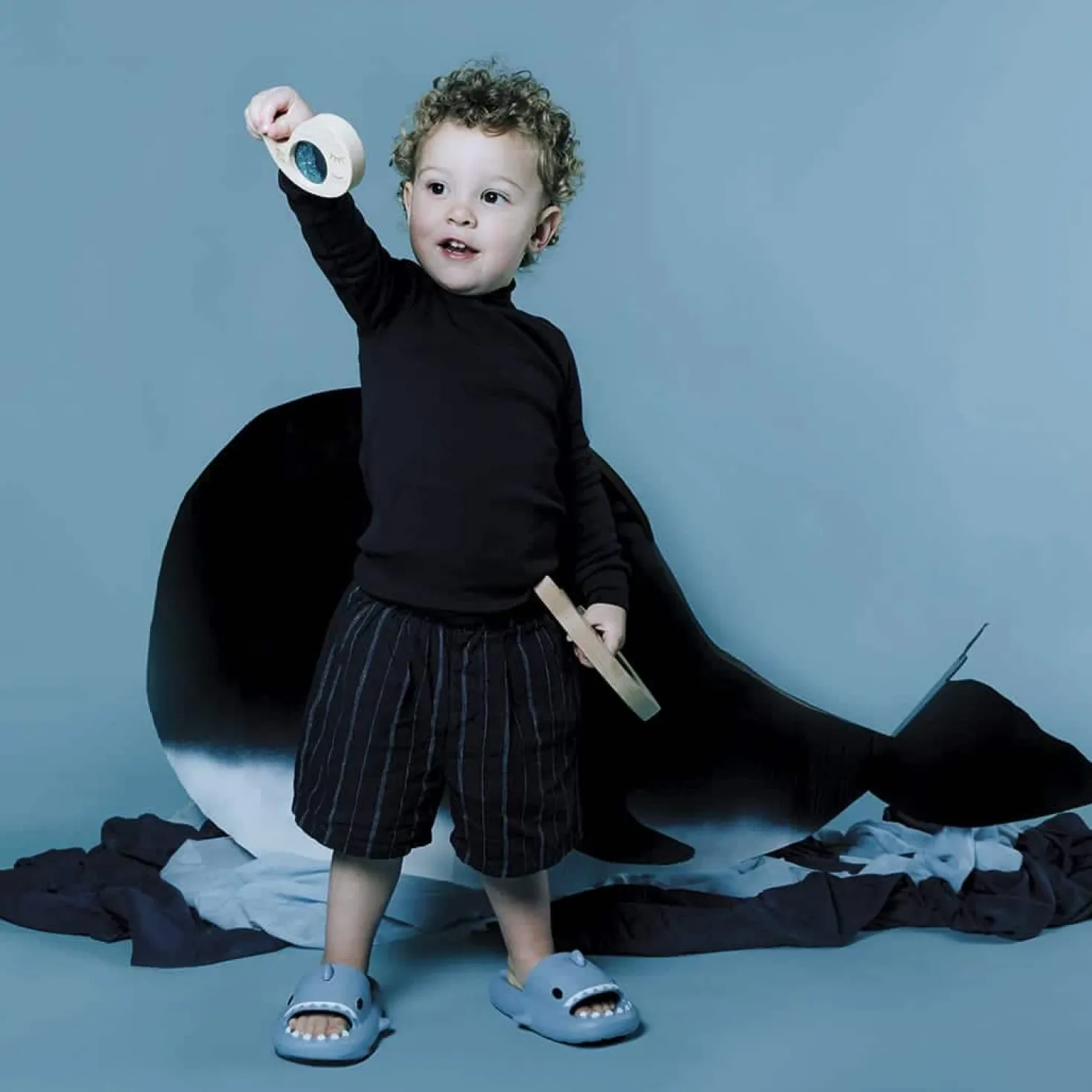 Petit Boum · Sensory Puzzle Whale & Baby