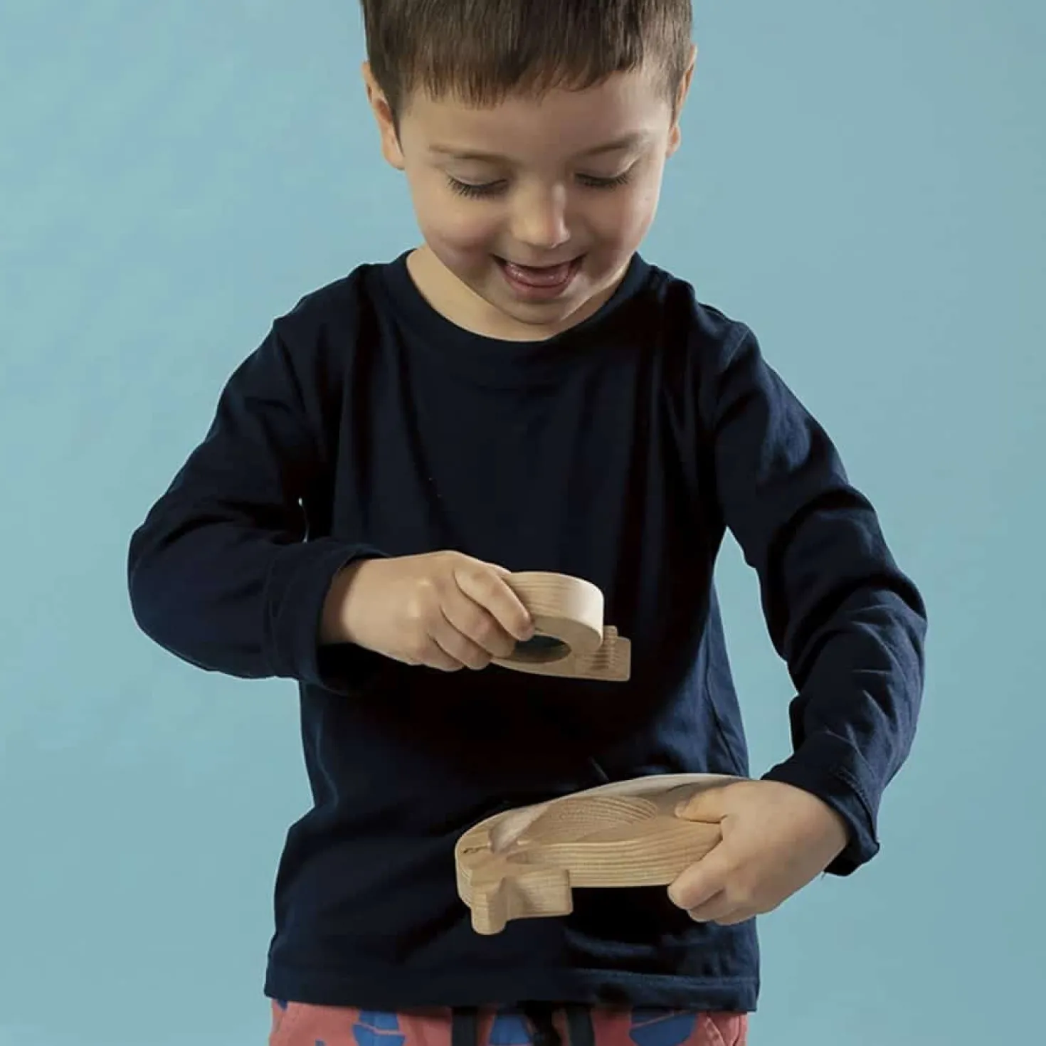 Petit Boum · Sensory Puzzle Whale & Baby