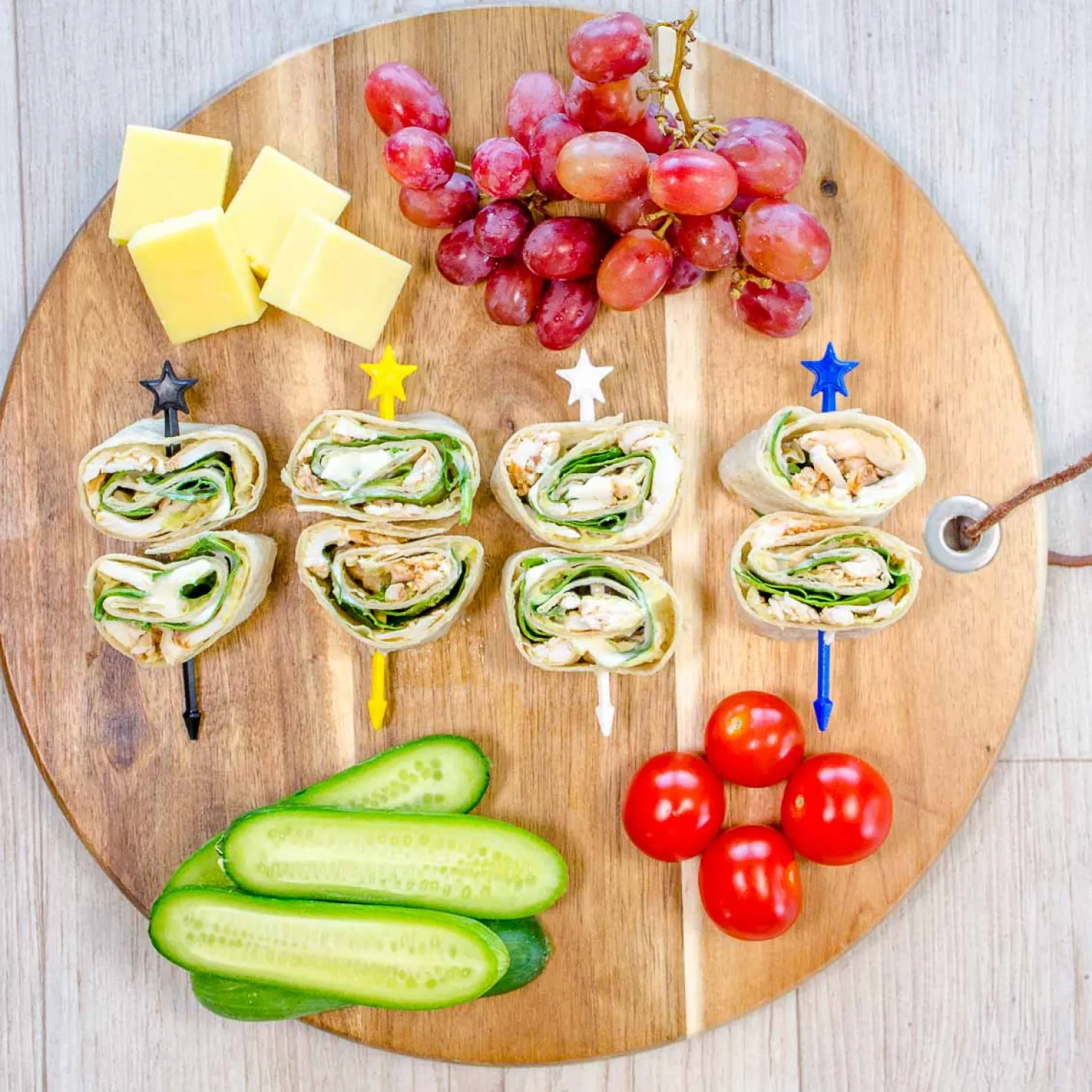 Pincho Stix Lunch Punch 7 uds (varios colores)