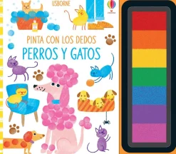 Pinta con los dedos · Perros y Gatos