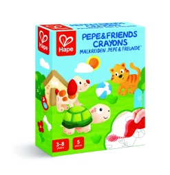 Pinturas de colores Pepe & Friends · Hape