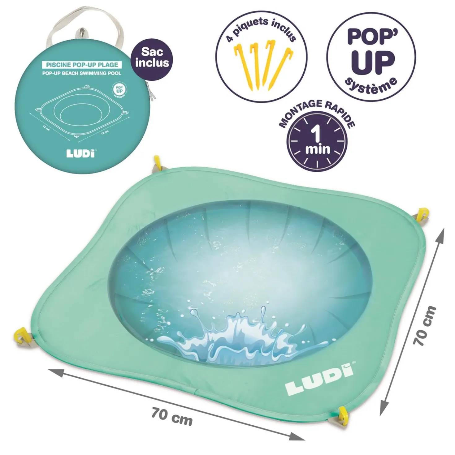 Piscina pop-up · Ludi
