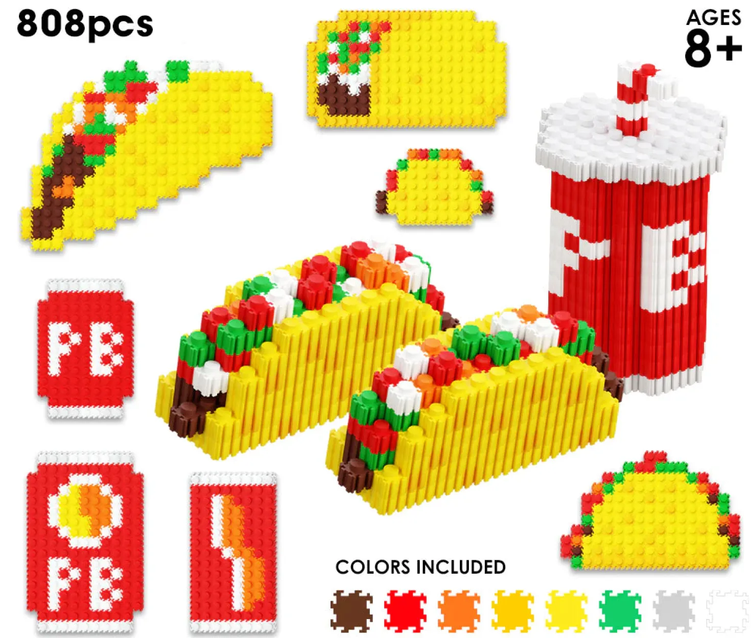 Pix Brix Food Bottle - Modelos surtidos