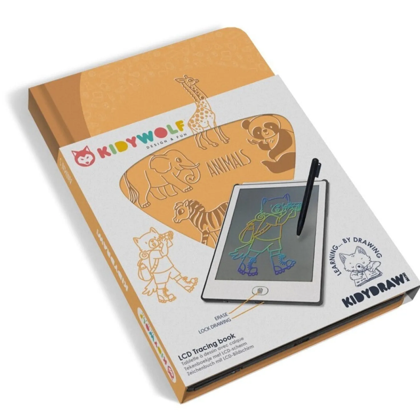 Pizarra Kidydraw Mini Animales