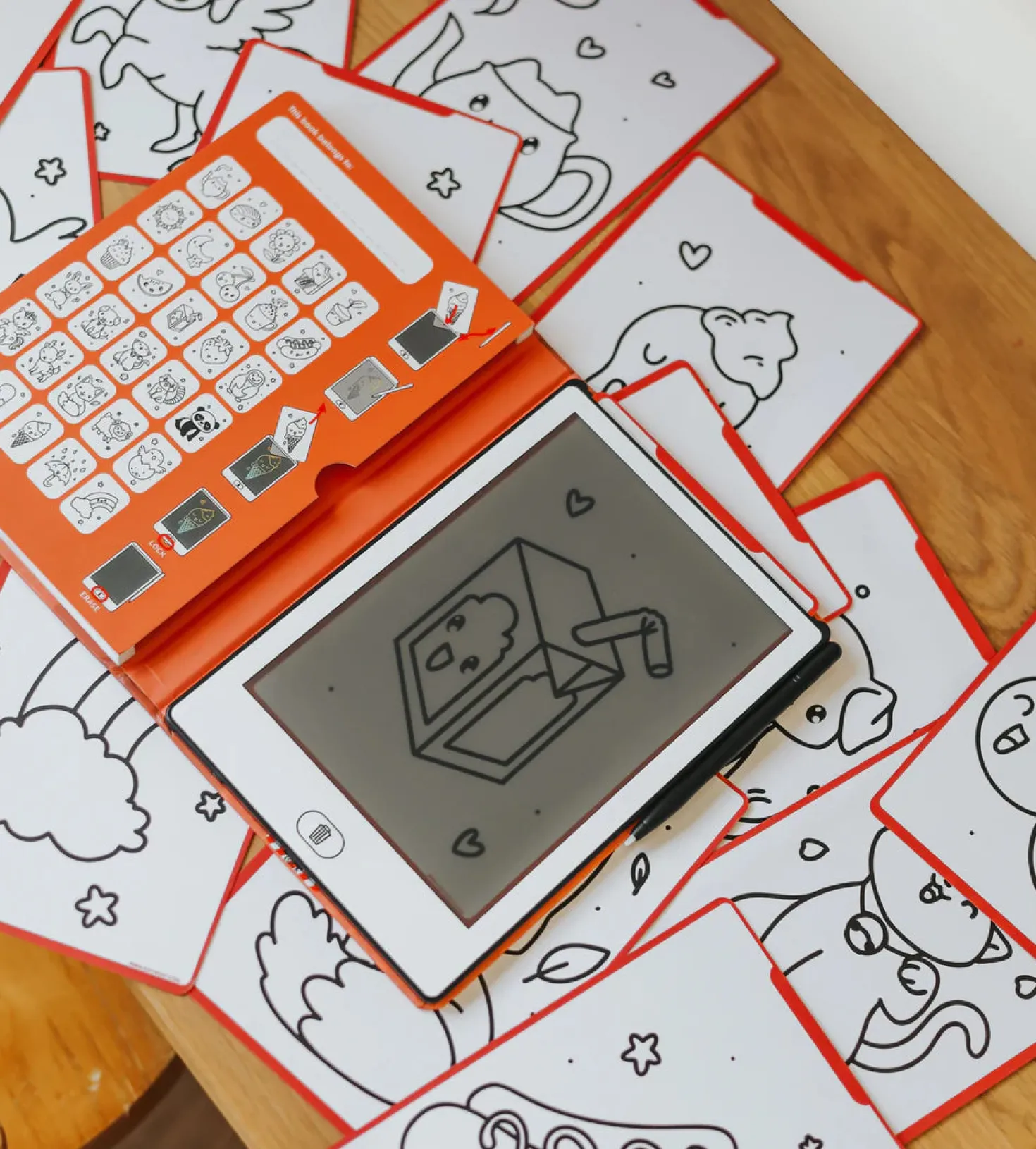 Pizarra Kidydraw Mini Kawai