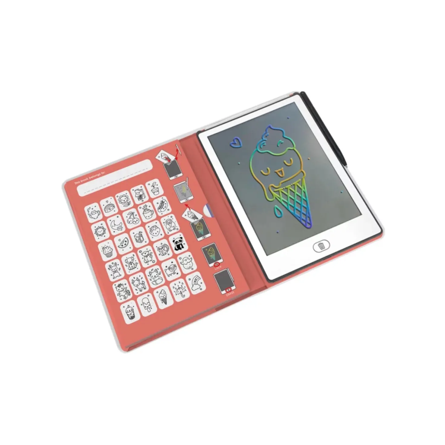 Pizarra Kidydraw Mini Kawai