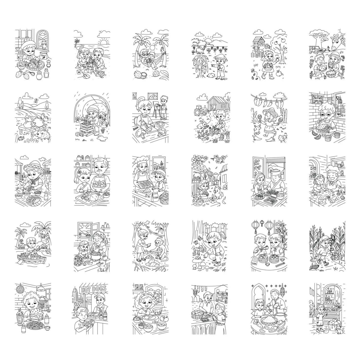 Pizarra Kidydraw PAD Alimentos