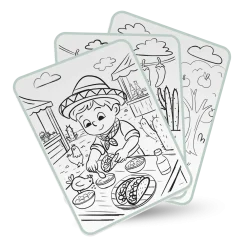 Pizarra Kidydraw PAD Alimentos