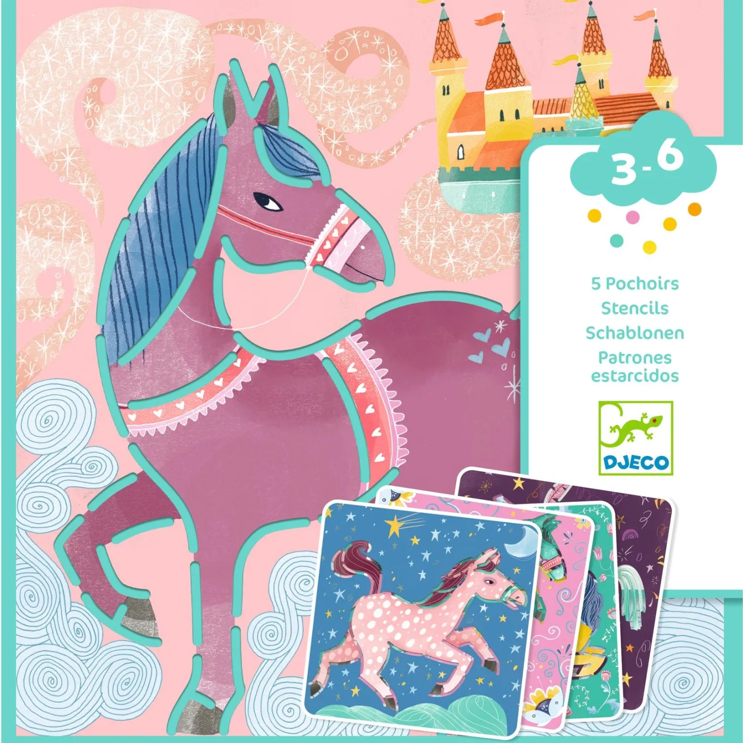 Plantillas Caballos DJECO