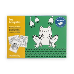 24 plantillas de dibujo Kidywolf Toupitis · Moulin Roty