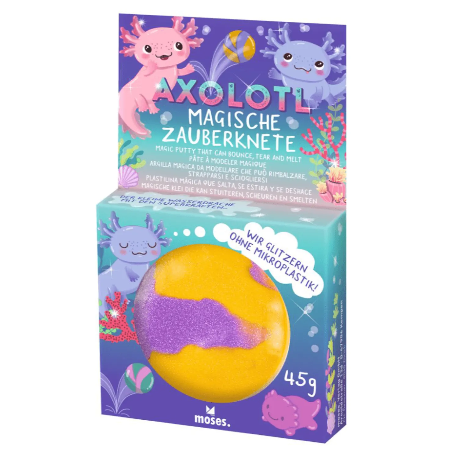 Plastilina Mágica Ajolote · Moses