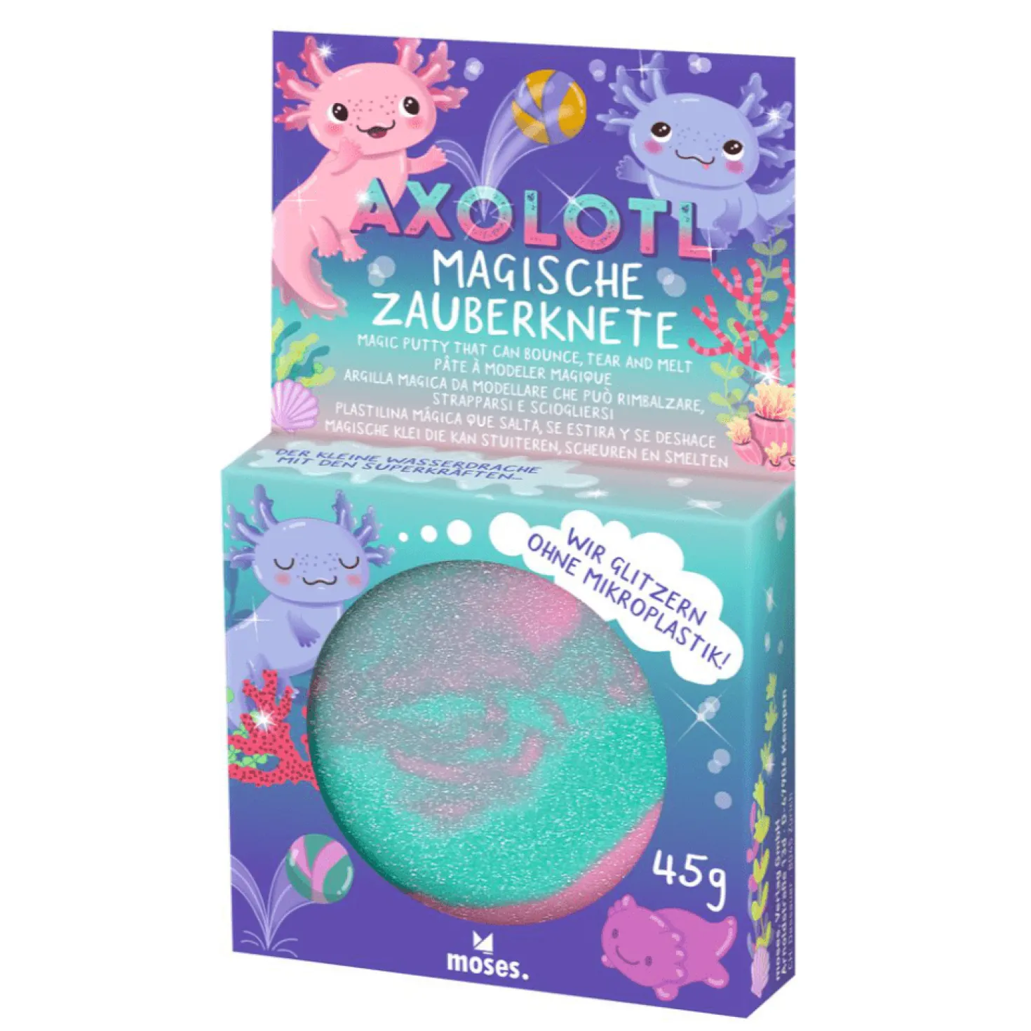 Plastilina Mágica Ajolote · Moses