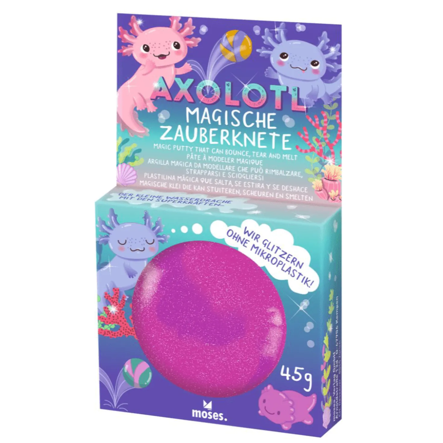 Plastilina Mágica Ajolote · Moses