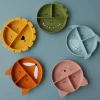 Plato compartimentos silicona Dino · Trixie